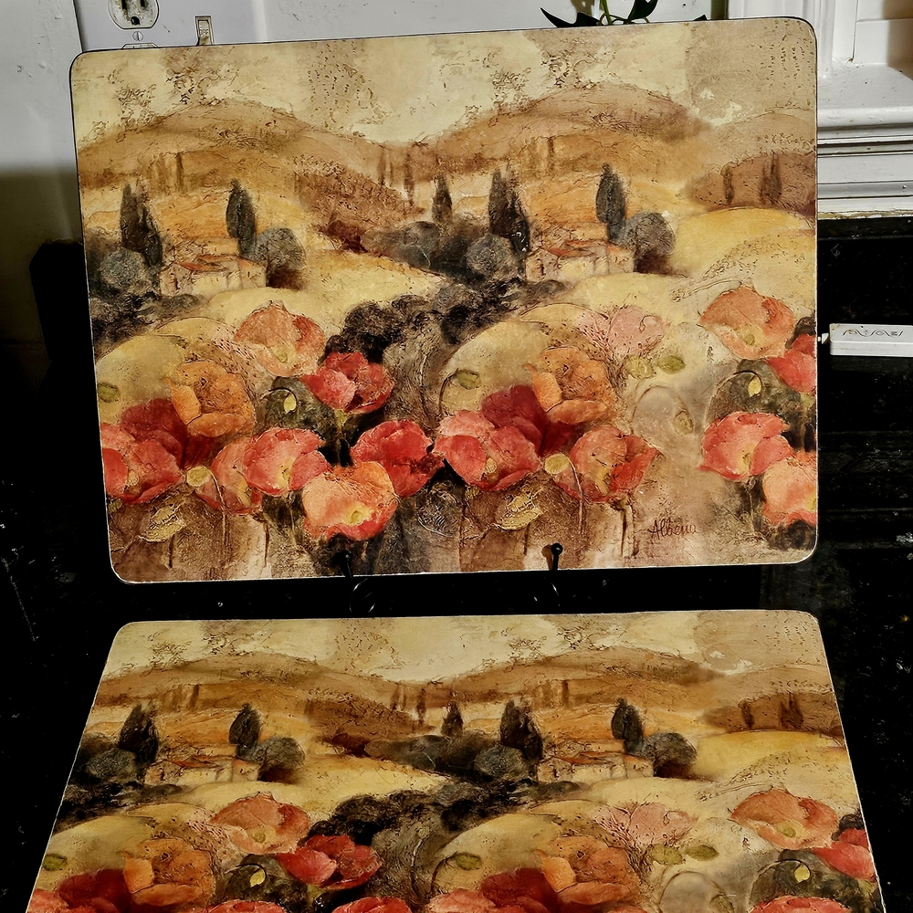 Alberta Tuscany Style Placemats Set of 2